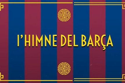 Ο ύμνος της Μπαρτσελόνα στα κινέζικα