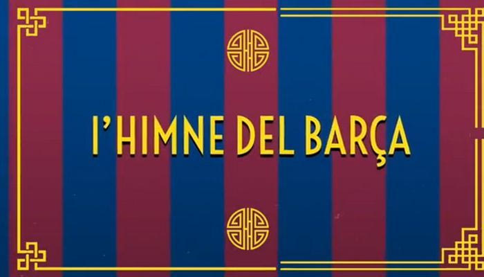 Ο ύμνος της Μπαρτσελόνα στα κινέζικα