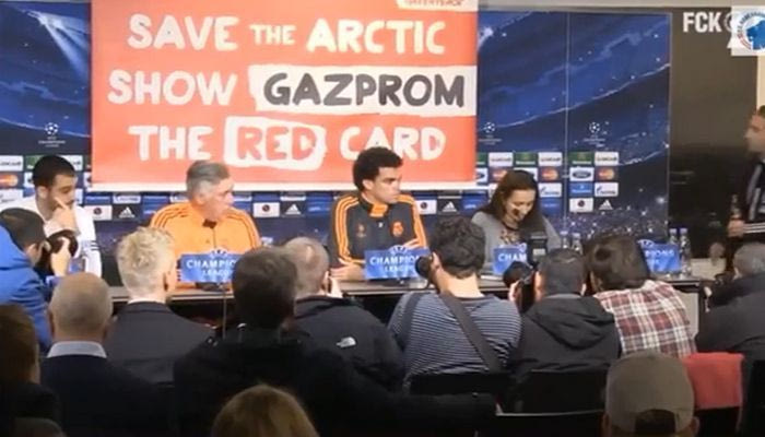 “Κόκκινη κάρτα στη “Gazprom”