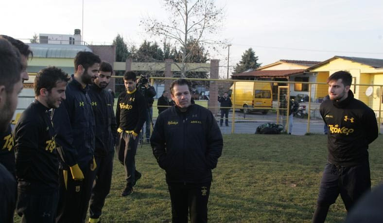 Χωρίς τους τρεις η προπόνηση του Άρη