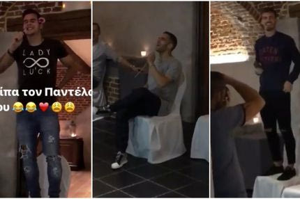 Απίστευτο σόου από Γούτα, Χαρίση, Κίτσου!