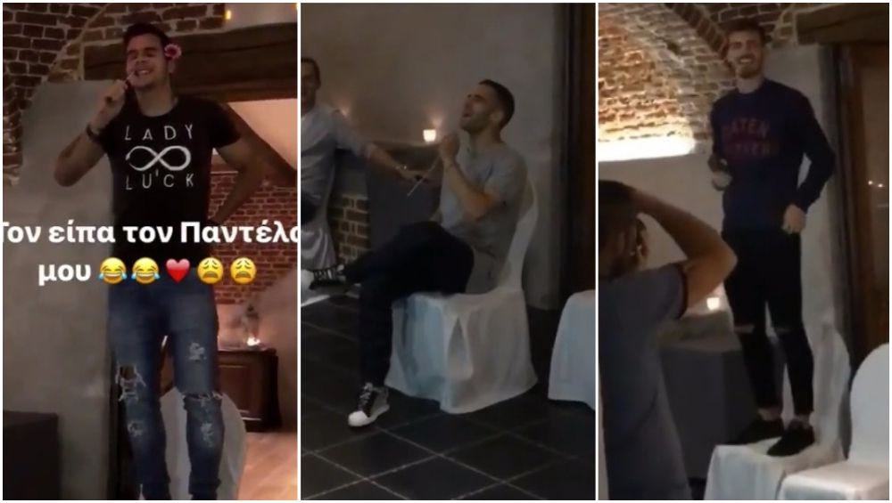 Απίστευτο σόου από Γούτα, Χαρίση, Κίτσου!