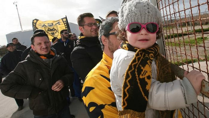 Αποθέωση για την ΑΕΚ στη Νάξο