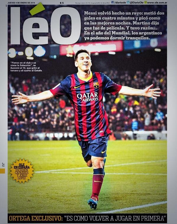 Η Olé έγινε léO για τον Μέσι!