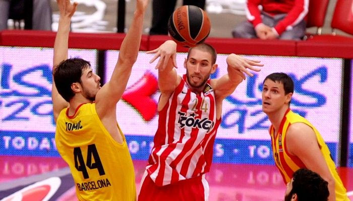 Ολυμπιακός-Μπαρτσελόνα 72-81