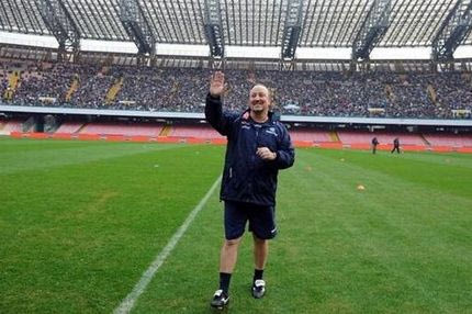 Λαοθάλασσα στην προπόνηση της Νάπολι