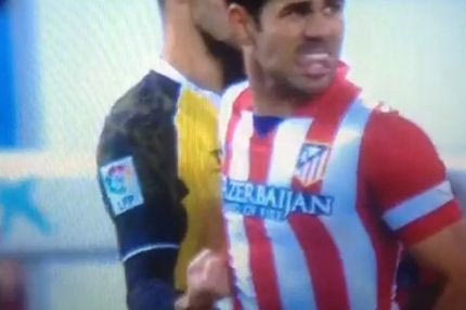 Το άπερκατ του Φάτσιο στον Ντιέγκο Κόστα