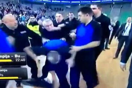 Ξύλο σε διαιτητές του Eurocup