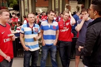 Μάγος μεταμορφώνει οπαδό της Άρσεναλ, σε οπαδό της Τότεναμ