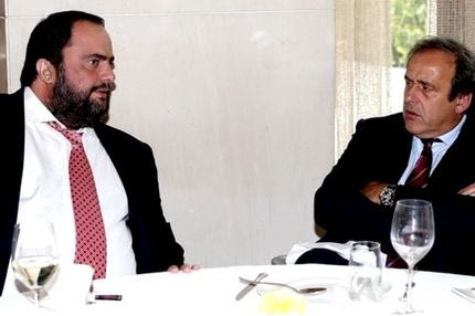 Tα συγχαρητήρια του Πλατινί στον Μαρινάκη