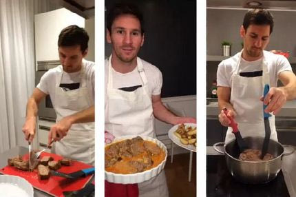 Ο… μάγειρας Μέσι