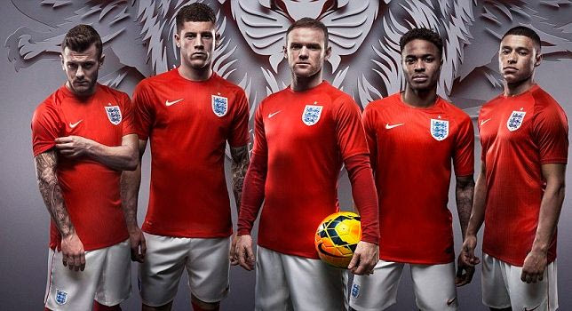 Αυτά θα φοράει στο Μουντιάλ η Αγγλία (photos)