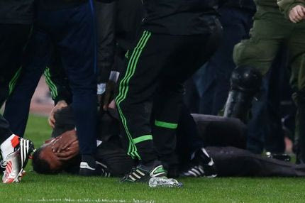 Χτυπήθηκε από ποτήρι ο Αναστασίου