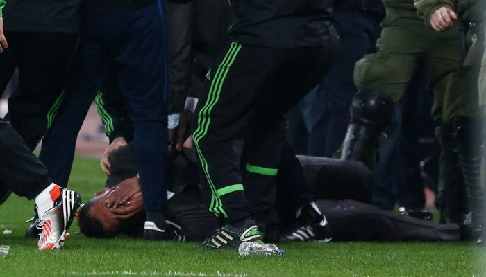 Χτυπήθηκε από ποτήρι ο Αναστασίου