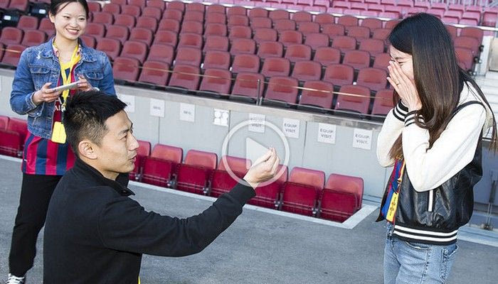 Πρόταση γάμου στο “Καμπ Νόου”