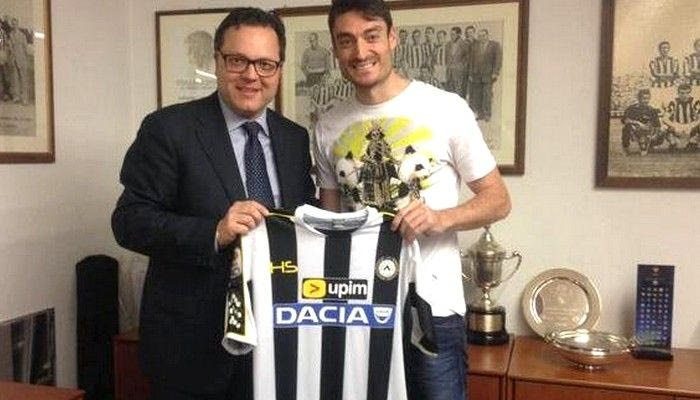 Ανακοίνωσε τον Ριέρα η Ουντινέζε