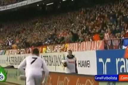 Τα έβαλε με ball boy ο Ρονάλντο!