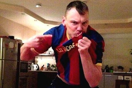 Ο οπαδός της Μπαρτσελόνα Γιασικεβίτσιους