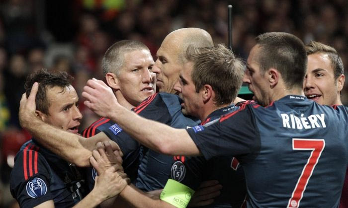 Το τρίγωνο της Μπάγερν στο Ολντ Τράφορντ