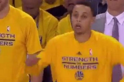 Τρελάθηκε κι έχασε το δρόμο ο Κάρι: ο απίθανος πανηγυρισμός (VIDEO)