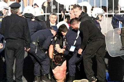 Σεκιούριτι προκάλεσε ένταση στο Περιστέρι