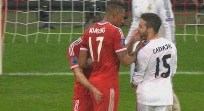 Το χαστούκι του Ριμπερί στον Καρβαχάλ (VIDEO)