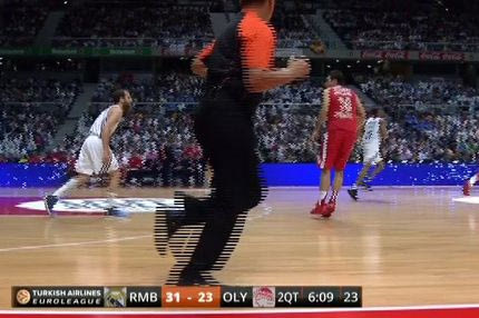 “Μαγεία” απ’την πλαϊνή κάμερα στο Ρεάλ-Ολυμπιακός