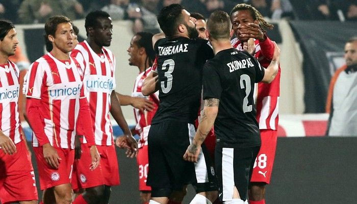 Πολλά τα νεύρα μεταξύ των ποδοσφαιριστών