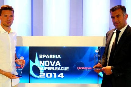 MVP ο Μπεργκ, καλύτερος προπονητής ο Αναστασίου