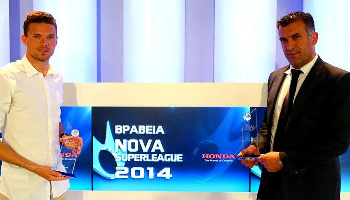 MVP ο Μπεργκ, καλύτερος προπονητής ο Αναστασίου