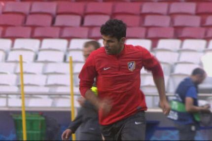 Σπριντάρει στην προπόνηση ο Κόστα! (VIDEO)