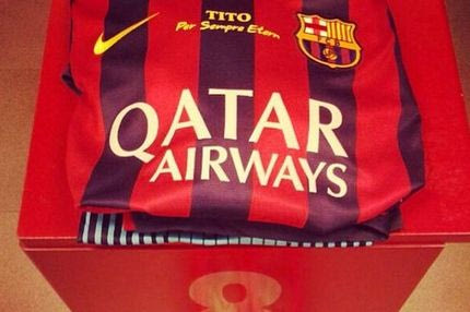 Η φανέλα της Μπάρτσα προς τιμήν του Τίτο (PHOTO)