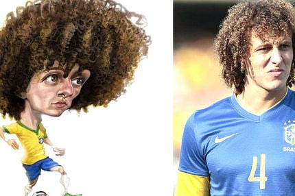 Oι καρικατούρες των Βραζιλιάνων ποδοσφαιριστών (PHOTOS)