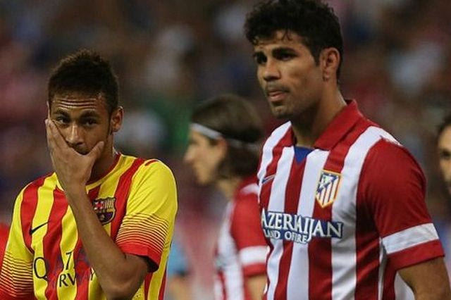 Ετοιμοπόλεμοι Ντιέγκο Κόστα και Νεϊμάρ