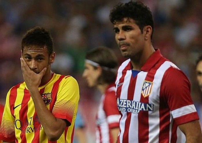 Ετοιμοπόλεμοι Ντιέγκο Κόστα και Νεϊμάρ