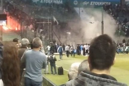 Τα επεισόδια από την κερκίδα