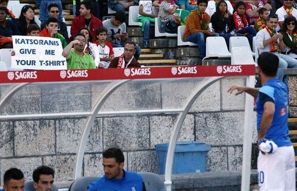 “Κατσουράνη, δώσε μου τη φανέλα σου!”