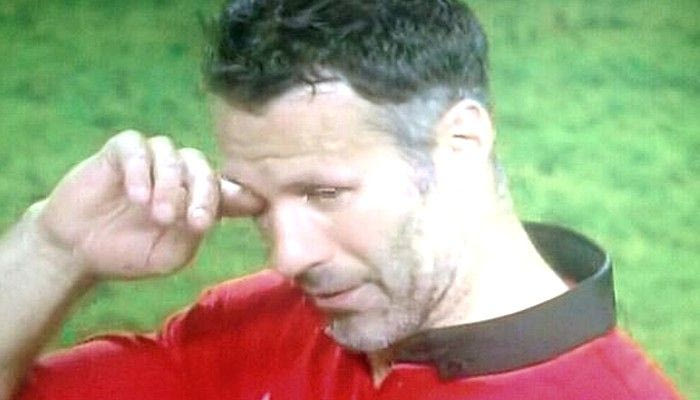 Όταν έκλαψε ο Γκιγκς (VIDEO)