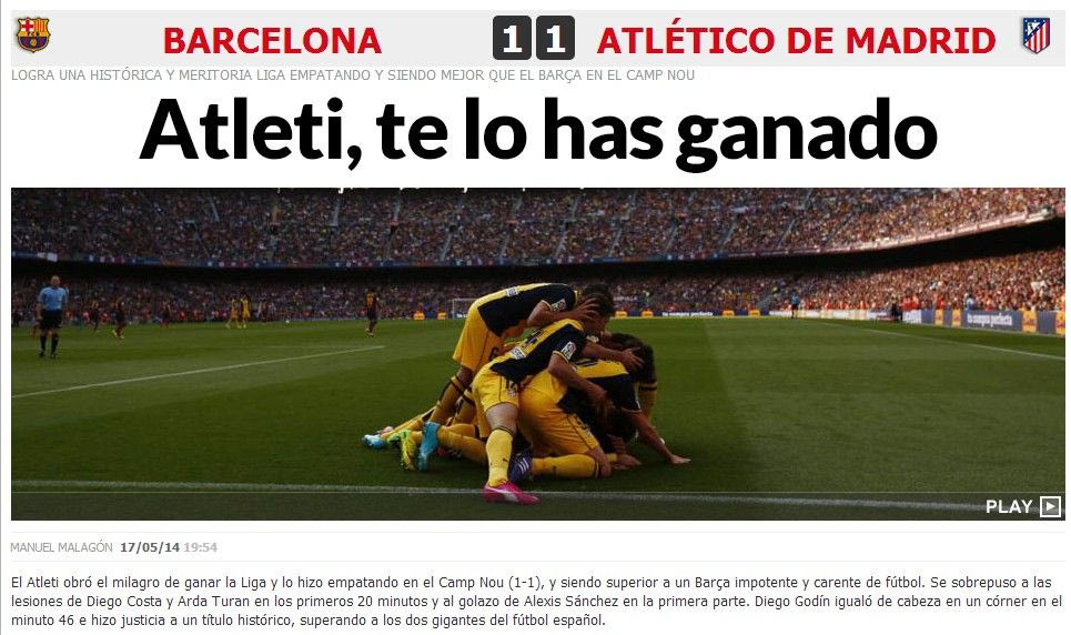 Τι γράφει ο ισπανικός Τύπος