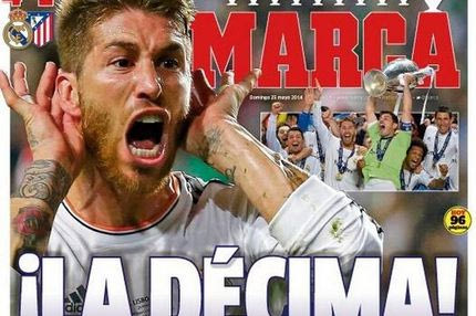 Τα πρωτοσέλιδα για τον θρίαμβο της Ρεάλ