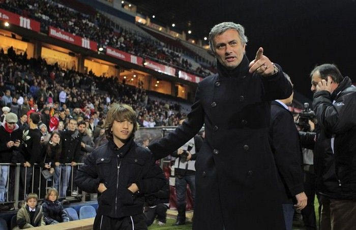 Η αφιέρωση του Μουρίνιο στον γιο του