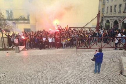 Ναζιστικά συνθήματα οπαδών της Ρεάλ (VIDEO)