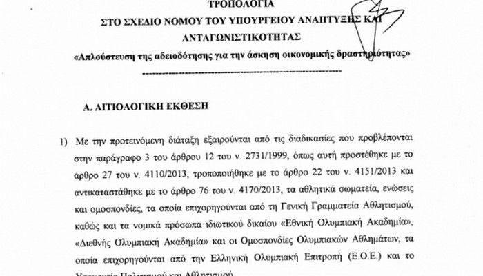 Τροπολογία-πρόκληση που οδεύει προς απόσυρση!