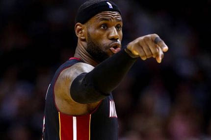 Και είχε μία φαγούρα ο Λεμπρόν…