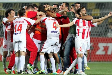 Με εκπληκτικό γκολ του Γκούρμα το 1-0 του Ολυμπιακού Βόλου (VIDEO)