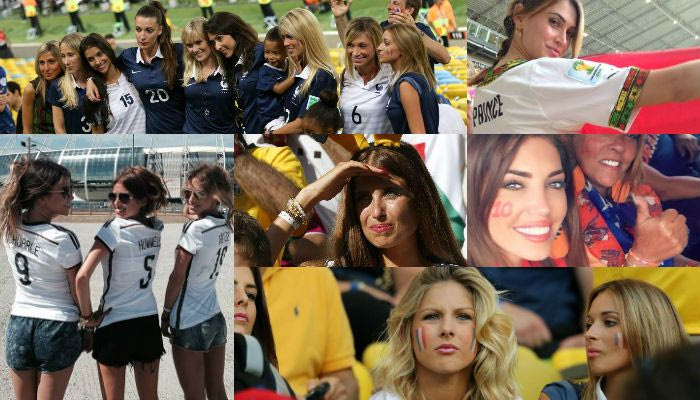 Οι WAGs που είδαμε στα γήπεδα του Μουντιάλ (PHOTOS)