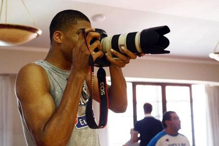 Ο φωτογράφος Αντετοκούνμπο (PHOTOS)