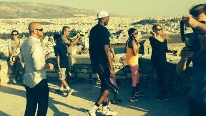 Τρέλα του Μπράιαντ και της γυναίκας του με την Ελλάδα (PHOTOS)