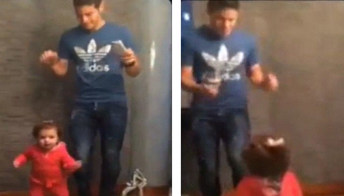 Ο Χάμες χορεύει με την κόρη του (VIDEO)