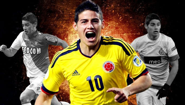 “My name is James, James Rodriguez”